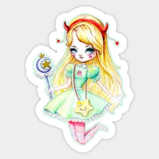 star vs the forces of evil Sticker